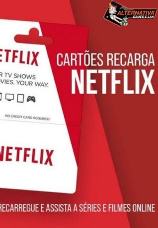 Cartão Gift Card Netflix R$50,00