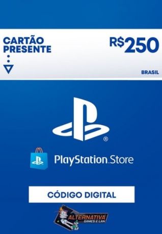 PlayStation Store - Cartão Presente Digital [Exclusivo Brasil] R$250 REAIS